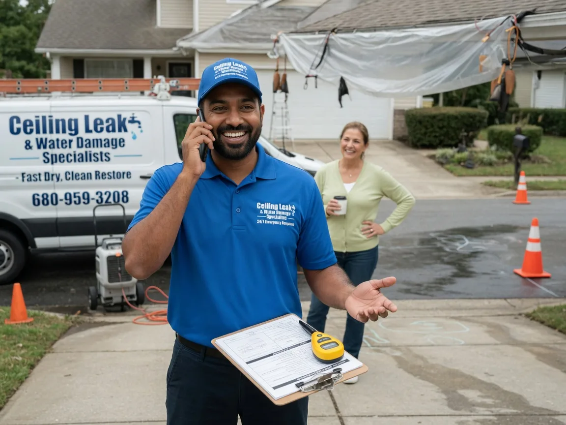 Ceiling Leak Cleanup Mendham, NJ FAQs